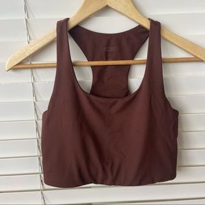 SOLD Girlfriend Collective brown Paloma bra